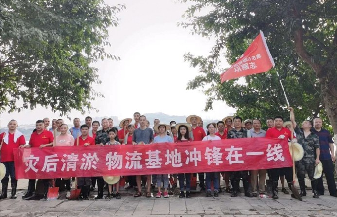 助力清淤重建，我们在行动